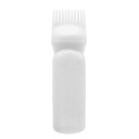 Kunststof applicatiefles met kam 17x4,5 cm Salonapplicator voor olie en kleur Professionele benodigdheden voor kappers en barbiers 1