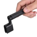 Kunststof gitaarpen met snaaropwinder Zwarte gitaaraccessoire voor akoestische en elektrische instrumenten Eenvoudige snaarwissel 4
