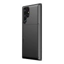 Kuori Samsung Galaxy S26+:lle korttikiinnikkeellä Liukuva korttipaikka Kaksikerroksinen suojakuori PC:stä ja TPU:sta Älypuhelimelle 18