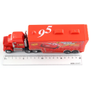 Kuorma-auton ja kilpa-auton setti Disney Pixar Cars 2 3 Mack Hauler ja Salama McQueen 1.0 Lelut lapsille Metallimallien keräilysetti 4