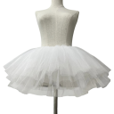 Kurze luftige Unterröcke Taille 30–50 cm Länge 28 cm Kinder Tüllunterröcke für Kleid, Kostüme und Tanzaufführungen 6