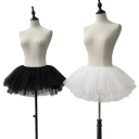 Kurze luftige Unterröcke Taille 30–50 cm Länge 28 cm Kinder Tüllunterröcke für Kleid, Kostüme und Tanzaufführungen 2