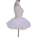 Kurze luftige Unterröcke Taille 30–50 cm Länge 28 cm Kinder Tüllunterröcke für Kleid, Kostüme und Tanzaufführungen 4