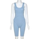 Kurzer Fitness-Overall für Damen 1