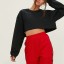 Kurzes Damen-Sweatshirt A19 6