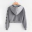 Kurzes Damen-Sweatshirt B9 2