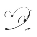 Kuulokemikrofoni XLR mini 3-nastainen / 4-nastainen 3
