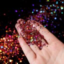 Kuusikulmaiset glitterit 10g PET PVC Kiiltävät koristeet koristelemiseen Kimallus luovaan tekemiseen Taide DIY Käsityöt Korut Manikyyri 2