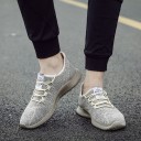 Kvalitets herresneakers i lærred J1967 2