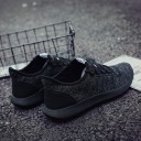Kvalitets herresneakers i lærred J1967 7