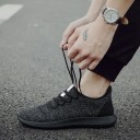 Kvalitets herresneakers i lærred J1967 8