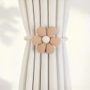 Květinová magnetická okenní přezka dekorativní úvaz 46 cm magnetický držák pro stažení závěsů a záclon k oknu 1