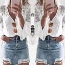 Kvinde hvid bluse Stephanie 3