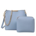 Kvinder crossbody taske sæt med 2 7