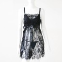 Kvinder Plus Size Erotic Chemise - Sort 3