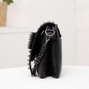 Kvinders crossbody-taske med kranier 2