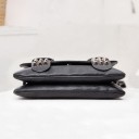 Kvinders crossbody-taske med kranier 4