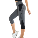 Kvinders højtaljede yogaleggings læglange sportsleggings elastiske fitness træningsbukser åndbare komfortable leggings 5
