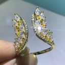 Kvinders ring englevinger D1172 4