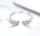 Kvinders ring englevinger D1601 3