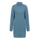 Kvinders rullekrave-sweaterkjole 9