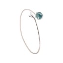 Kvinnors öppet armband med en boll 2