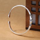 Kvinnors öppet armband med sammanfogade händer 5