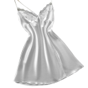 Kvinnors satin nattlinne med spets Elegant enfärgad nattlinne med V-ringning Lyxigt nattlinne i lätt polyester Finns i olika färger 9 Kvinnors satin nattlinne med spets Elegant enfärgad nattlinne med V-ringning Lyxigt nattlinne i lätt polyester Finns i olika färger 9