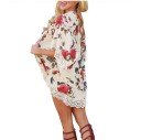 Kvinnors sommarkast med blommor 2