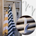 Kylpyhuoneen ripustuskoukut 6 kpl 4