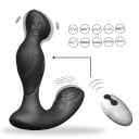 L-muotoinen vibraattori eturauhasen hierontaan, silikonia, 10 värähtelytilaa, kaksoisstimulaatio, ergonominen muotoilu, vedenpitävä, huomaamaton 2