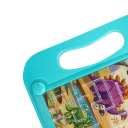 Labirinto gravitacional 3D para crianças 20 x 14,5 cm Mundo dos Dinossauros Pista colorida com bola de aço Desenvolvimento de motricidade, lógica e paciência Quebra-cabeça 2