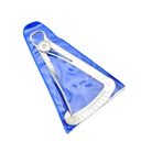 Laboratory Dental Gauge 0–10 mm For Wax Models Stainless Steel Double-Sided Scale Sliding Caliper 3