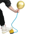 Lábos pumpa labdák és napernyők felfújásához 10,5x10 cm 100 cm hosszú tömlővel a sport- és strandfelszerelések gyors és egyszerű felfújásához 3