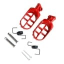 Lábtartók motorkerékpárhoz 80 × 50 mm 8 mm-es szerelési nyílással vasból Yamaha PW50 PW80 TW200 Honda XR50R CRF50 CRF70 CRF80 CRF100F 6