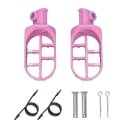Lábtartók motorkerékpárhoz 80 × 50 mm 8 mm-es szerelési nyílással vasból Yamaha PW50 PW80 TW200 Honda XR50R CRF50 CRF70 CRF80 CRF100F 8