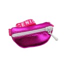 Labubu lesklá crossbody taška 17 cm Stylová mini ledvinka na zip Různé barvy Malá kabelka přes rameno Moderní módní doplněk 6