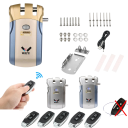 Lacăt de securitate WAFU pentru uși cu telecomandă 155 x 96 x 80 mm oțel inoxidabil închidere electronică pentru gospodării 2