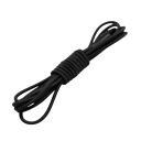 Lacci elastici per scarpe 100 cm Lacci rotondi in gomma con fibbia in plastica Calzature sportive Scarpe per bambini Comodo allacciamento senza nodi 1