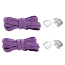 Lacci elastici piatti 8 mm 105 cm 1 paio Allacciatura rapida senza nodi per scarpe da ginnastica Per bambini e adulti Accessorio universale 14