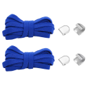 Lacci elastici piatti 8 mm 105 cm 1 paio Allacciatura rapida senza nodi per scarpe da ginnastica Per bambini e adulti Accessorio universale 1