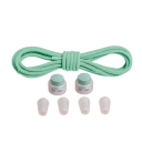 Lacci elastici senza annodare 100 cm Gommine rotonde per scarpe Corda elastica con fibbia a molla Calzature sportive Scarpe per bambini Confortevoli 17