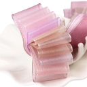 Lacci in nylon per scarpe 120 cm Nastro piatto con finitura satinata Lacci decorativi alla moda per sneakers, ballerine e calzature eleganti 2