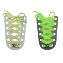 Lacci luminosi per scarpe 120 cm Effetti luminosi colorati Accessorio di moda Visibilità notturna Divertimento per feste Scarpe luminose alla moda 3