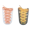 Lacci luminosi per scarpe 140 cm Effetti luminosi colorati Accessorio di moda stiloso Visibilità al buio Lacci per feste Scarpe luminose notturne 4