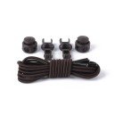 Lacci rotondi elastici per scarpe senza annodare 100 cm Calzata rapida Comfort sportivo Indossabilità confortevole Adatti per bambini e adulti 11