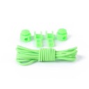 Lacci rotondi elastici per scarpe senza annodare 100 cm Calzata rapida Comfort sportivo Indossabilità confortevole Adatti per bambini 19