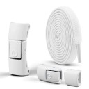 Lacci senza annodatura 100 cm Lacci sportivi elastici con chiusura nel colore dei lacci Scarpe da corsa Fitness Calzature per bambini Comfort 2