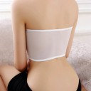 Lace bralette strapless bra for women in white colour Universal size for chest circumference 56 to 90 cm Made from nylon and lace 7