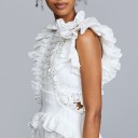 Lace Dress with Ruffles 5